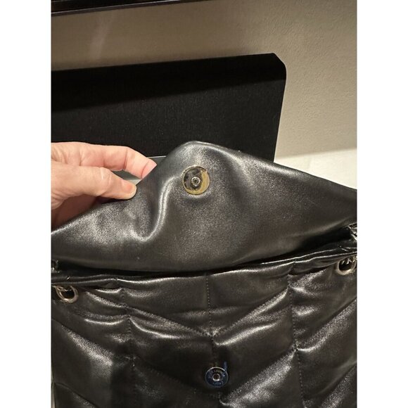 Saint Laurent Small Puffer Leather Shoulder Bag - Picture 8 of 11